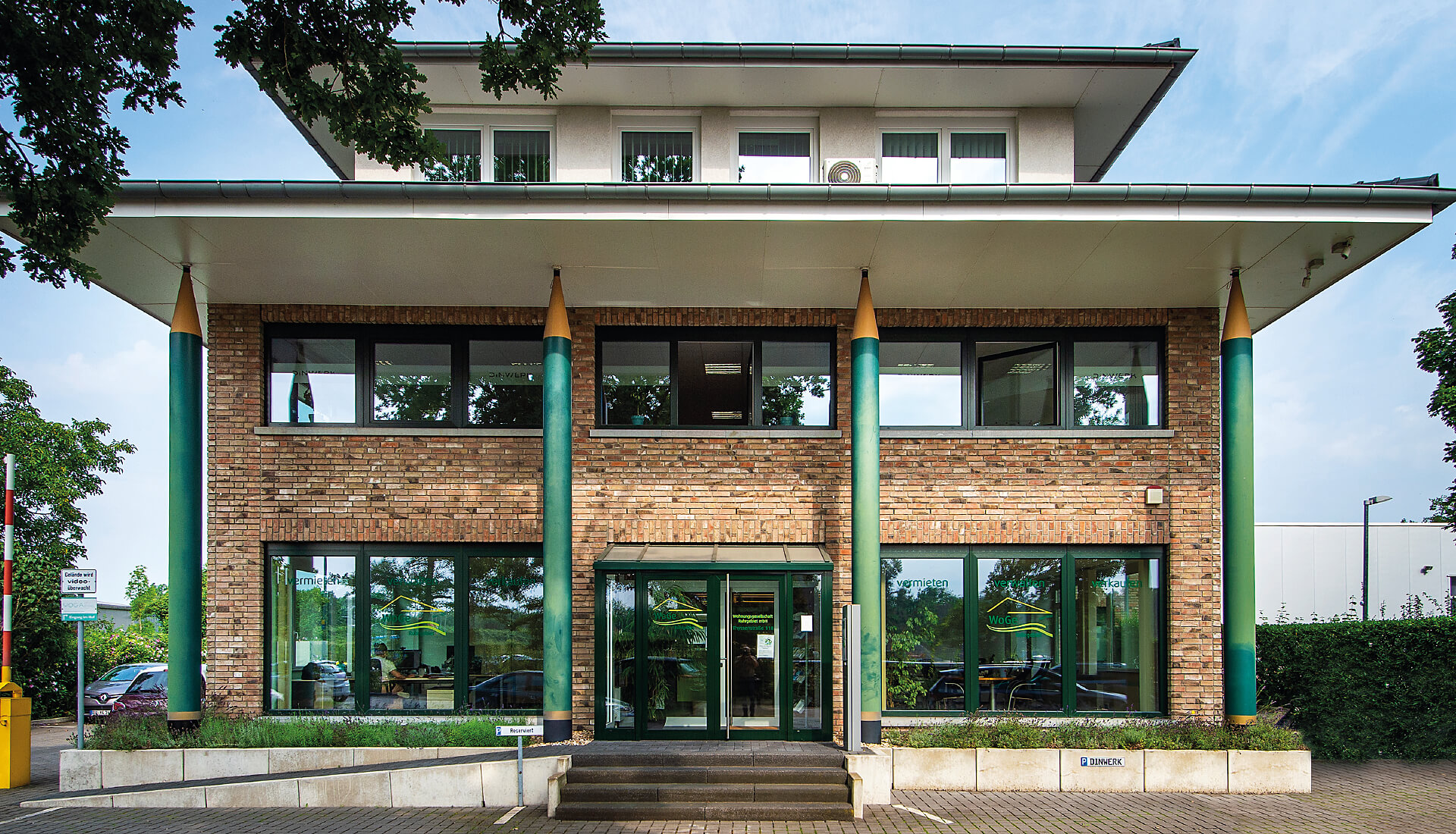 Wohngebäude der Wohnungsgesellschaft Ruhrgebiet