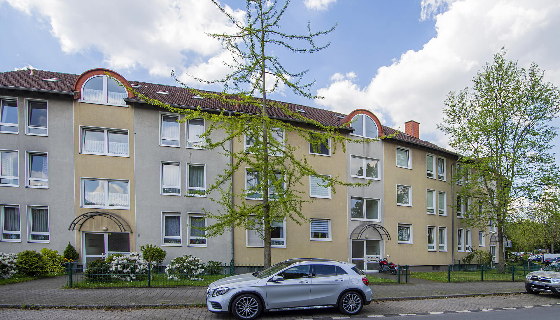 Wohngebäude der Wohnungsgesellschaft Ruhrgebiet