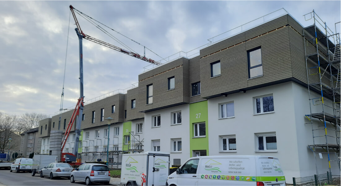 Modernisierung und Aufstockung an der Oldenburger Straße